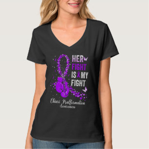 Her Fight Is My Fight Chiari Malformation Awarenes T-Shirt