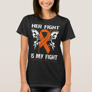 Her Fight Is My Fight COPD AWARENESS Butterfly T-Shirt