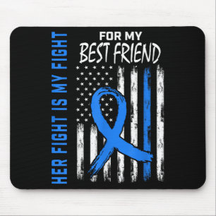 Her Fight Is My Fight Diabetes Awareness Shirt Bes Mouse Pad