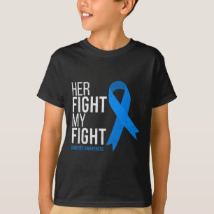 Her Fight is My Fight Diabetes Awareness T1D Type T-Shirt