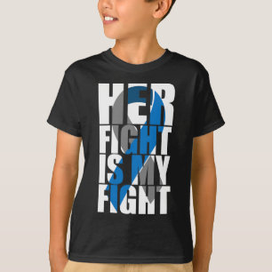 Her fight is my fight Diabetes  T-Shirt