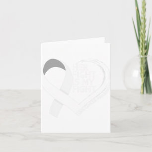 Her Fight Is My Fight Lung Cancer Awareness Month  Card