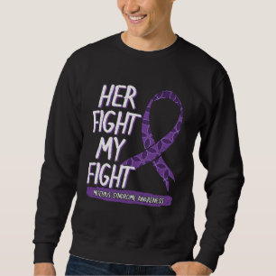 Her Fight Is My Fight Moebius Syndrome Mobius Surv Sweatshirt