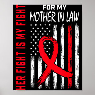Her Fight Is My Fight Mother In Law Heart Disease  Poster