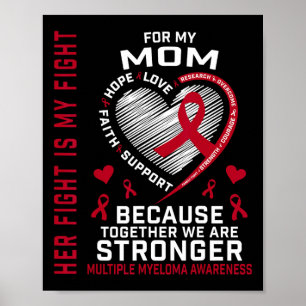 Her Fight Is My Fight Mum Multiple Myeloma Awarene Poster