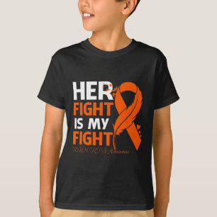 Her Fight Is My Fight RSD CRPS Awareness Feather  T-Shirt