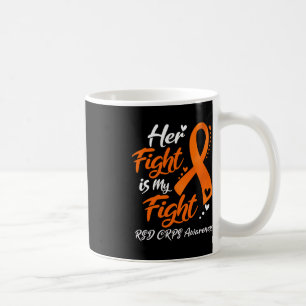 Her Fight Is My Fight RSD CRPS Awareness Ribbon Coffee Mug