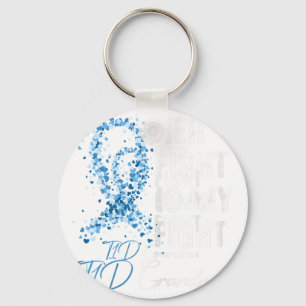 Her Fight Is My Fight T1D Grandma Type 1 Diabetes Key Ring