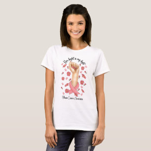 Her Fight Is My Fight Uterine Cancer Support T-Shirt