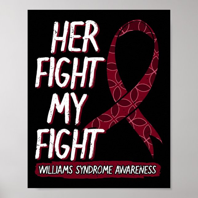 Her Fight Is My Fight Ws Williams–beuren Williams  Poster (Front)