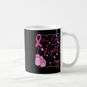 Her Fight Is Our Fight Breast Cancer Awareness We Coffee Mug