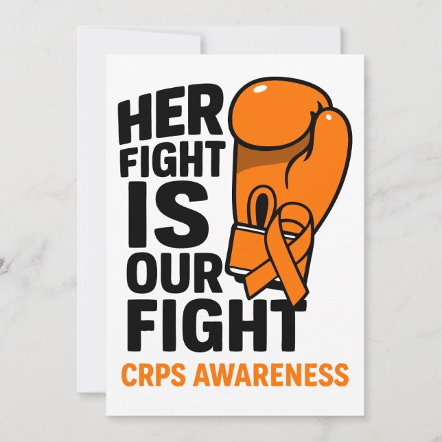Her Fight Is Our Fight CRPS Support Invitation (Front)
