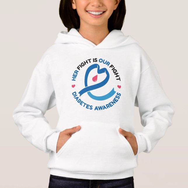 Her Fight Is Our Fight – Diabetes Awareness (Front)