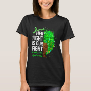 Her Fight Is Our Fight Mental Health Awareness  Wo T-Shirt