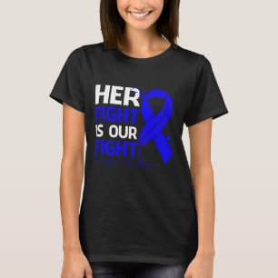 Her Fight Is Our My Fight DIABETES AWARENESS Ribbo T-Shirt
