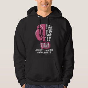 Her Fight My Fight Breast Cancer Awareness Family Hoodie