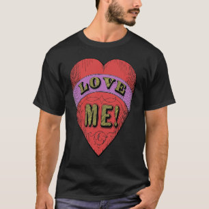 HER HIM LOVE HEART PARTNER VALENTINE'S DECORATIONS T-Shirt