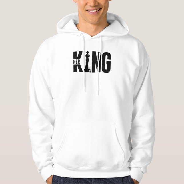 Her king chess hoodie (Front)