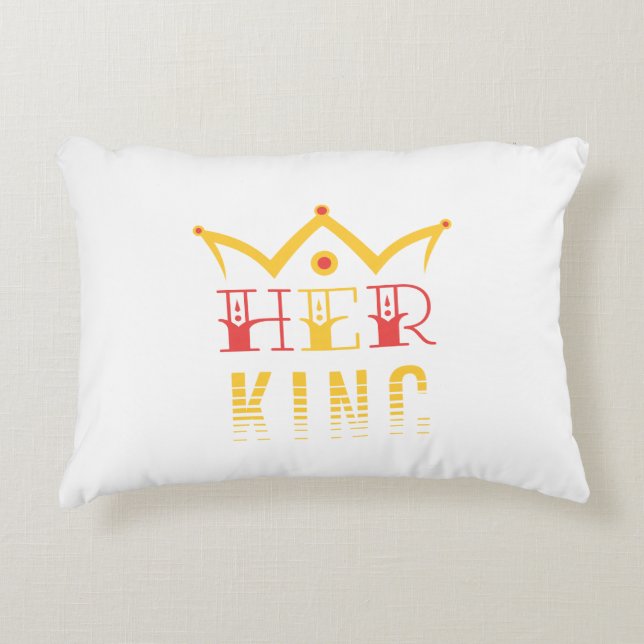 Her King Decorative Cushion (Front)