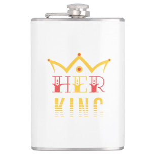 Her King Hip Flask