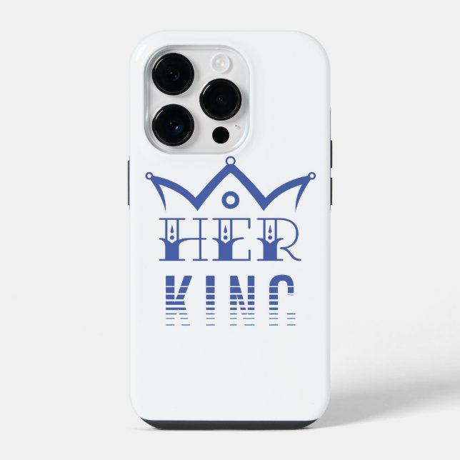 Her King iPhone Case (Back)