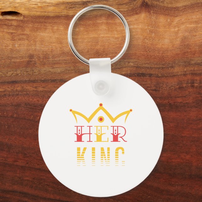 Her King Key Ring (Front)