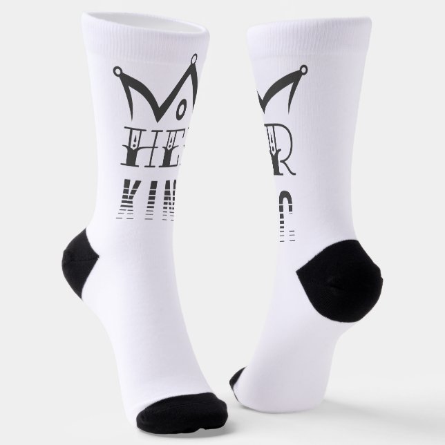 Her King Socks (Angled)
