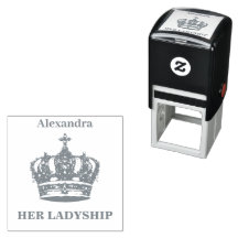 Her Ladyship Crown Funny Humour Personalised