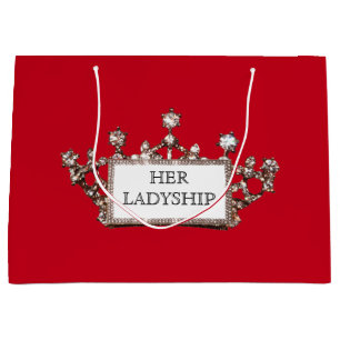"Her Ladyship" Large Gift Bag