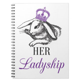 Her Ladyship Notepad Spiral Notebook