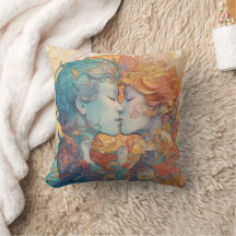 Her Love, Her Way  | Lesbian Kiss Art Deco Style