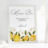 Her Main Squeeze Mimosa Bar Bridal Shower