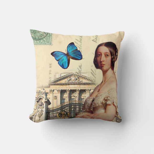 Her Majesty, The Queen Cushion (Front)
