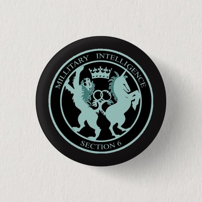 Her Majesty's Secret Service Button (Front)