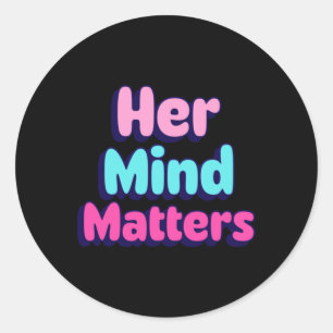 Her Mind S Womens Mental Health Sticker