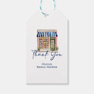 Her New Chapter Begins Book themed Bridal Shower Gift Tags