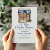 Her New Chapter Begins Book themed Bridal Shower