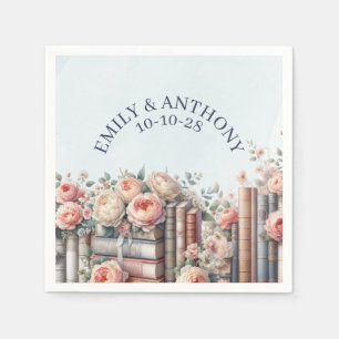 Her Next Chapter Begins, Storybook Bridal Shower  Napkin