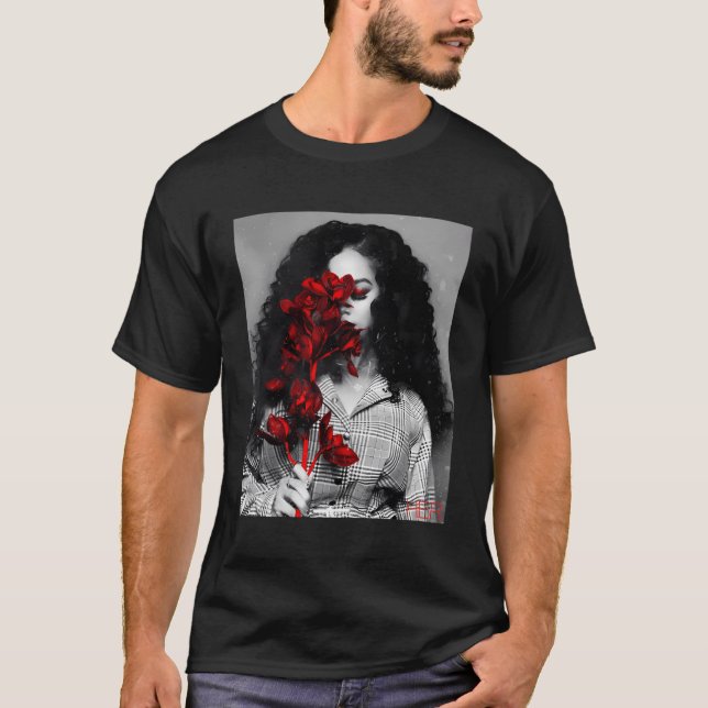 Her Official Flower T-Shirt (Front)