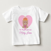 Her Royal Cuteness | Funny Cute Personalised Pink