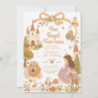 Her Royal Five-ness Fairytale Fall 5th Birthday