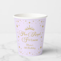 Her Royal Fiveness Gold Princess 5th Birthday