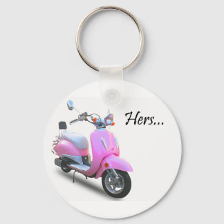 Her Scooter Key Ring