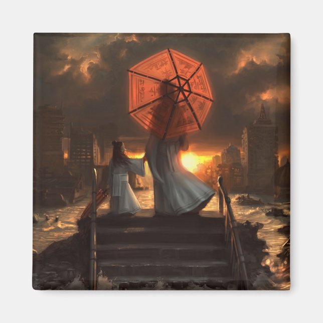 Her Silent Silhouette Magnet (Front)