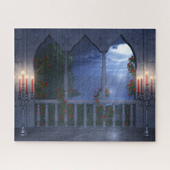 Her Silver Mantle Puzzle (Horizontal)
