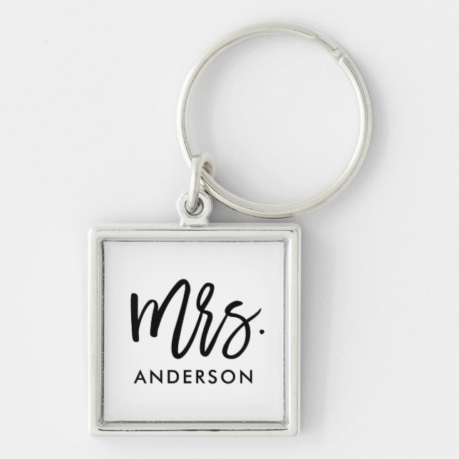 Her Very Own Personalised Key Ring (Front)