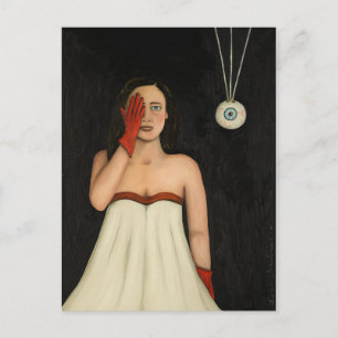 Her Wandering Eye 2 Postcard