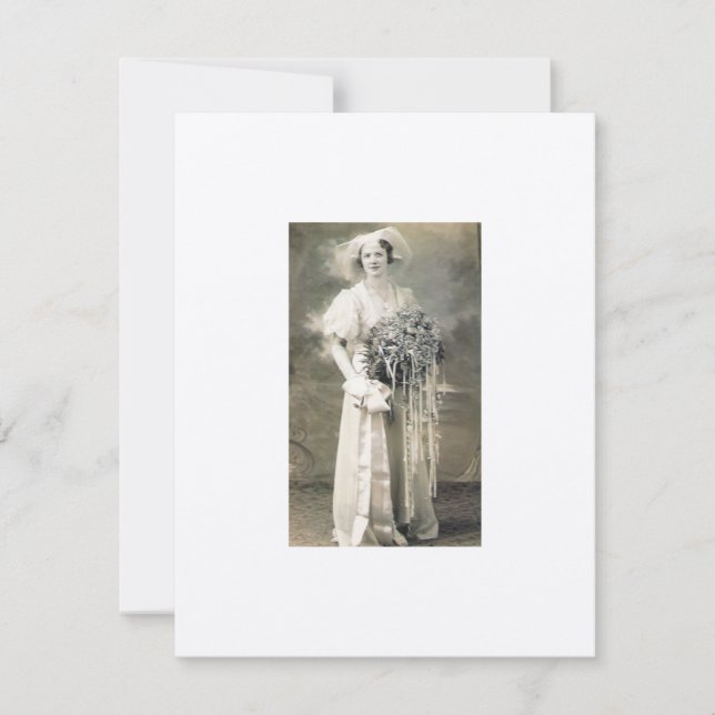 Her Wedding Day Invitation (Front)