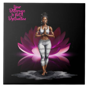 Her Wisdom Difference Ceramic Tile