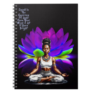 Her Wisdom Emersion Spiral Photo Notebook